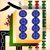 Mahjong Bleu ou Titans